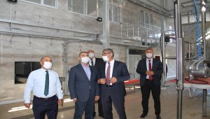 Sivas Tarım ve Orman Müdürü Yıldız Suşehri'nde mezbahaneyi inceledi