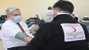 Aksaray Üniversitesinden kan bağışına destek