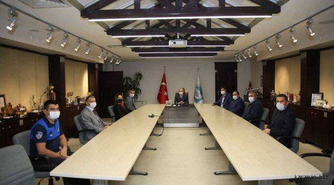 Bem-Bir-Sen Genel Başkanı Uslu'dan Büyükşehir Belediyesine ziyaret