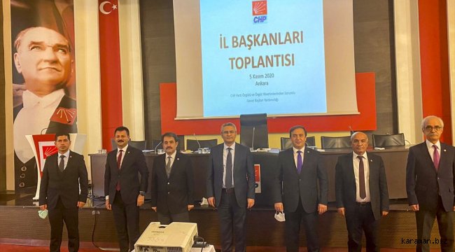 CHP'li Salıcı, milletvekili çıkaramadıkları 7 ilin il başkanıyla görüştü: