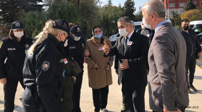 Eskişehir'de tedavi gördüğü hastanede hayatını kaybeden polis memuru için tören düzenlendi