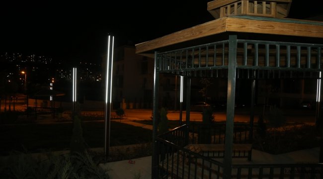 Gölbaşı'nda parklar güneş enerjisi ile aydınlanacak