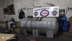 Karaman'da hazırladığı kaçak yakıtı başka illerde satıyordu, yakalandı