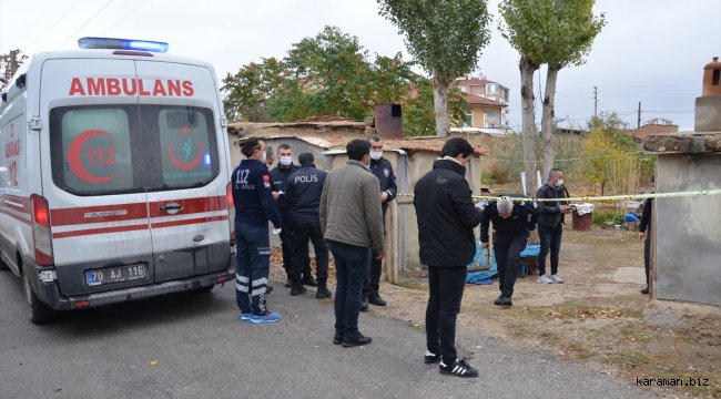 Karaman'da bir kişi tartıştığı karısını av tüfeğiyle yaraladı