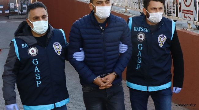 Kayseri'de kasiyeri bıçakla yaralayıp kaçan şüpheli tutuklandı