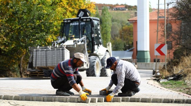 Keçiören Belediyesi köy yollarını yeniledi