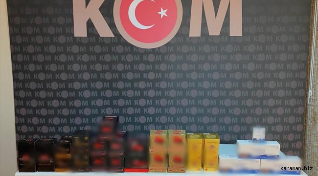 Kırıkkale'de 553 adet kaçak cinsel içerikli ürün ele geçirildi