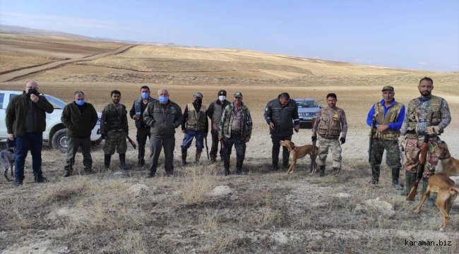 Kırıkkale’de kaçak avlanan 5 kişi yakalandı