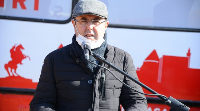 Kırşehir Belediyesinden fidan dikim etkinliği