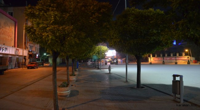 Konya, Aksaray, Karaman ve Afyonkarahisar'da vatandaşlar evlerine çekildi