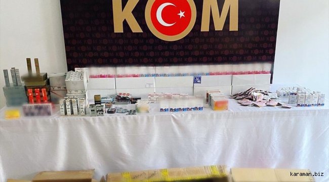 Konya'da 692 bin 476 kaçak tıbbi ilaç ele geçirildi