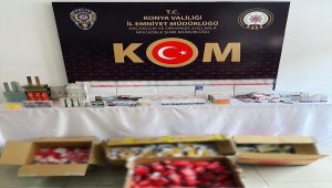 Konya'da 692 bin 476 kaçak tıbbi ilaç ele geçirildi