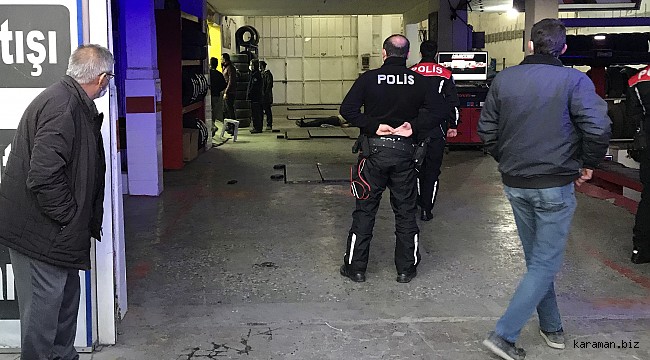 Konya'da oto tamir dükkanına silahlı saldırı: 1 ölü, 2 yaralı