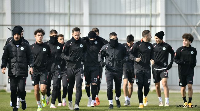 Konyaspor, Büyükşehir Belediye Erzurumspor maçı hazırlıklarına başladı