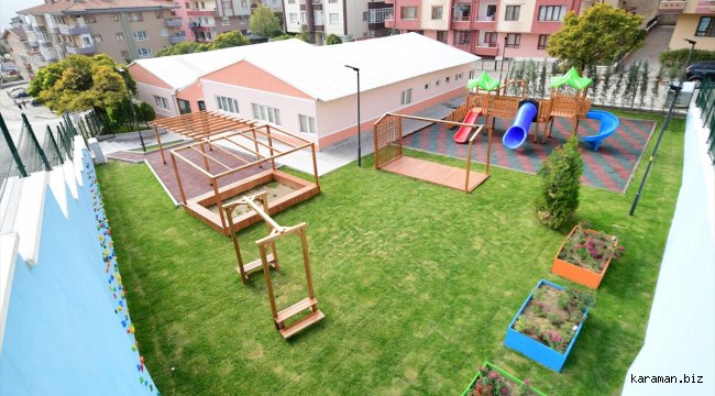 Mamak Belediyesi kreşi açılış için gün sayıyor