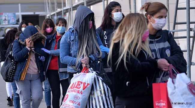 Mersinde dev fuhuş operasyonu. 24 kişiden 18'i tutuklandı
