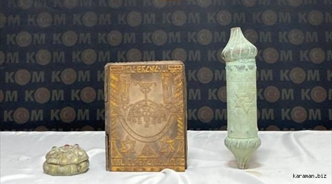 Niğde'de el yazması Tevrat ele geçirildi