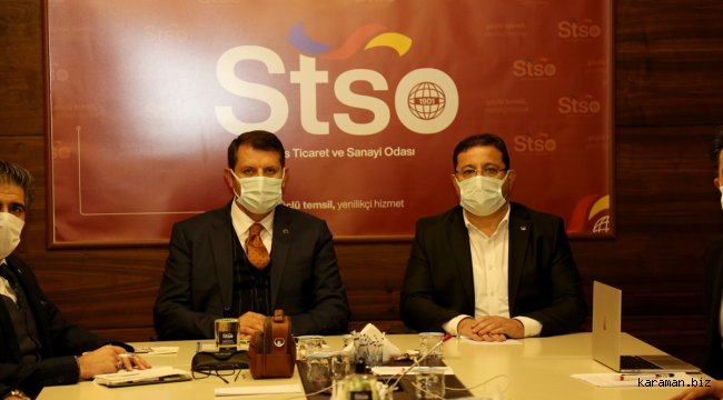 Sivas Valisi Ayhan, STSO toplantısına konuk oldu