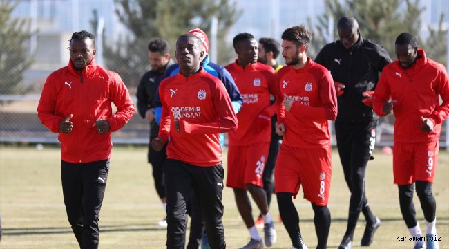 Sivasspor, Göztepe maçına hazır