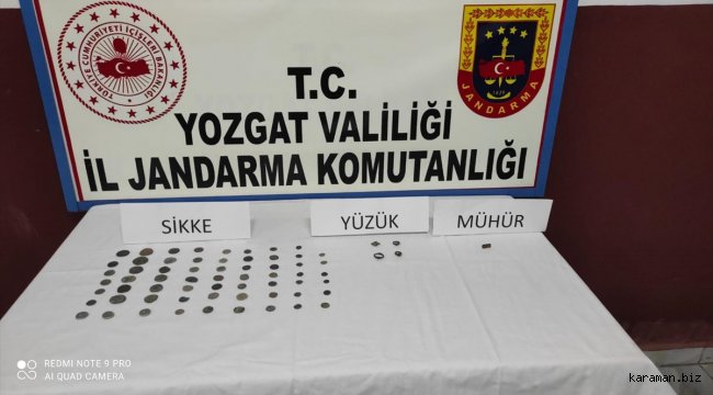 Yozgat’ta tarihi eser operasyonu