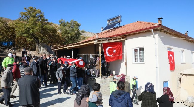 Yozgat'taki kazada hayatını kaybeden polis memuru toprağa verildi