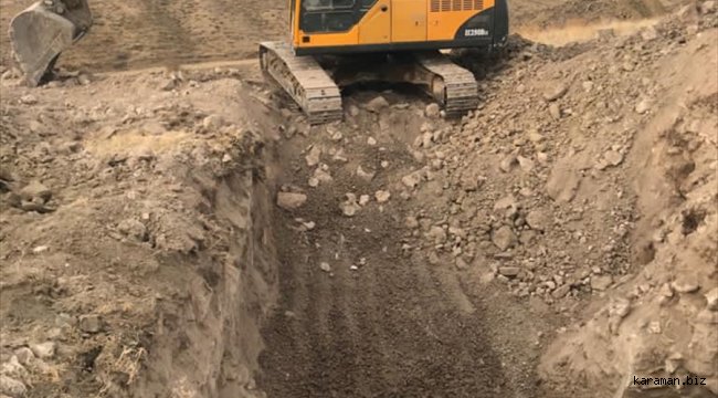 Aksaray'da define arayan 7 kişi suçüstü yakalandı