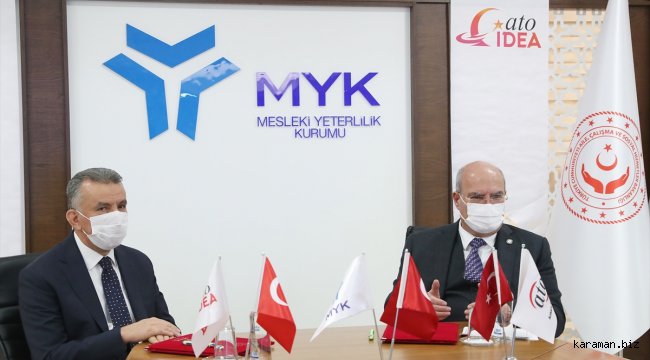 ATO satış pazarlama alanlarında sınav ve belgelendirme kuruluşu oldu