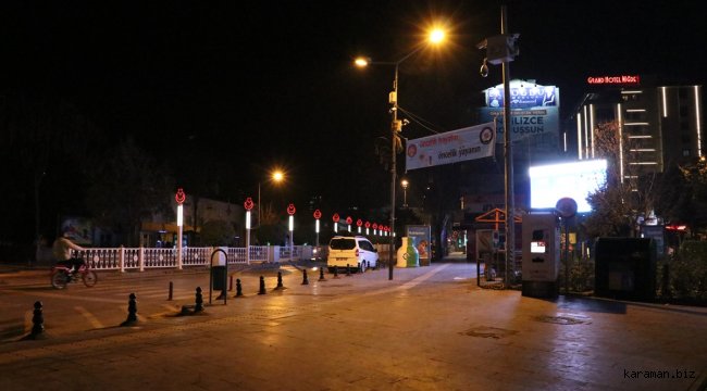 İç Anadolu sokağa çıkma kısıtlamasıyla sessizliğe büründü