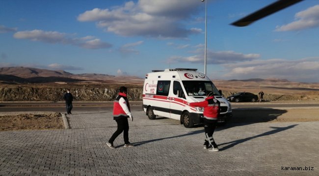 Kayseri'de Pınarbaşı helikopter iniş alanı hizmete açıldı