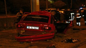 Kayseri'de trafik kazası: 2 ölü, 1 yaralı
