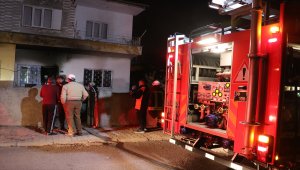 Kayseri'de yanan ev kullanılamaz hale geldi