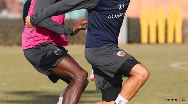 Kayserispor'da, Göztepe maçı hazırlıkları devam ediyor