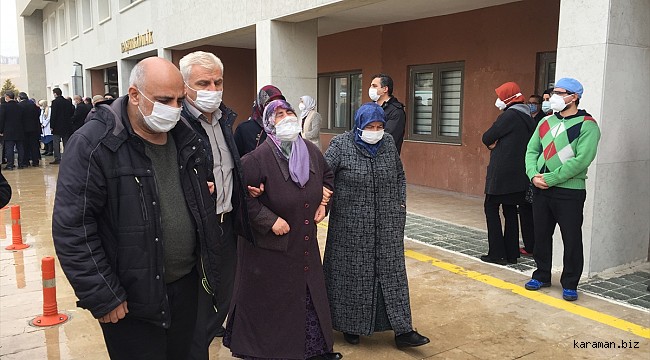 Konya'da koronavirüs'ten ölen Selver hemşire gözyaşları arasında toprağa verildi