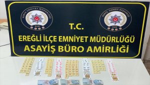 Ereğli'de Kovid-19 tedbirlerini ihlal ederek kumar oynayan 27 kişiye ceza verildi