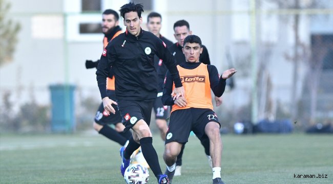 Konyaspor'da MKE Ankaragücü maçı hazırlıkları