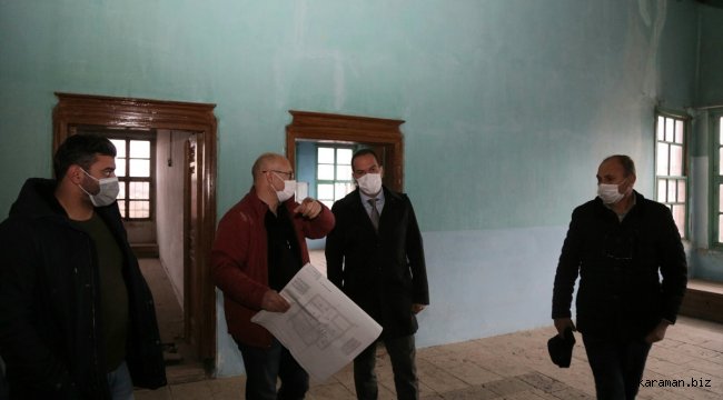 Niğde'de tarihi Kadıoğlu Konağı turizme kazandırılacak