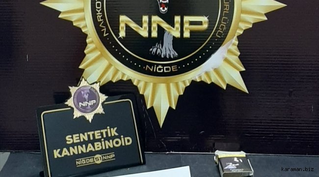 Niğde'de uyuşturucu operasyonunda 4 şüpheli yakalandı