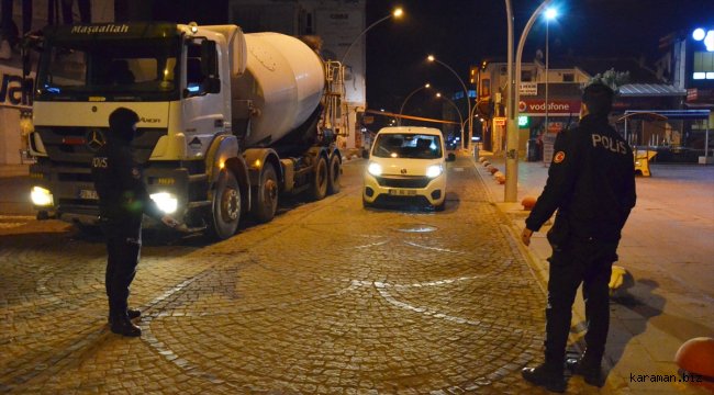 Sokağa çıkma kısıtlamasının başlamasıyla Konya, Afyonkarahisar, Karaman ve Aksaray'da sessizlik hakim oldu