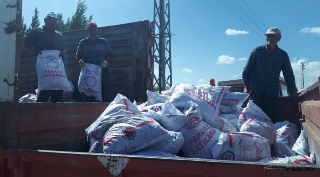 Ulaş'ta ihtiyaç sahiplerine kömür yardımı
