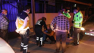 Yeşil cami yanında yaşlı kadına otomobil çarptı