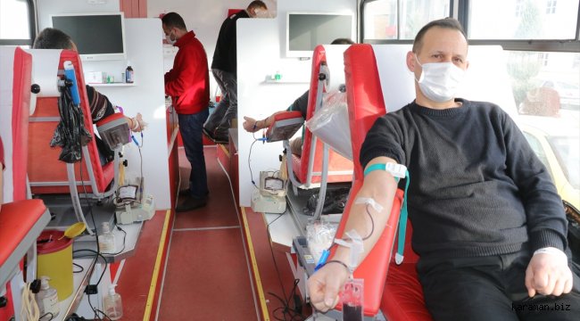 Yozgat'ta Türk Kızılay'ının kan bağışı kampanyaları devam ediyor