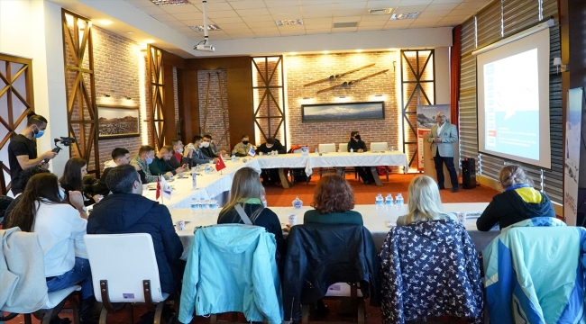 Erciyes Kayak Merkezi 8 ülkeden gelen gazeteci, blogger ve televizyonculara tanıtıldı