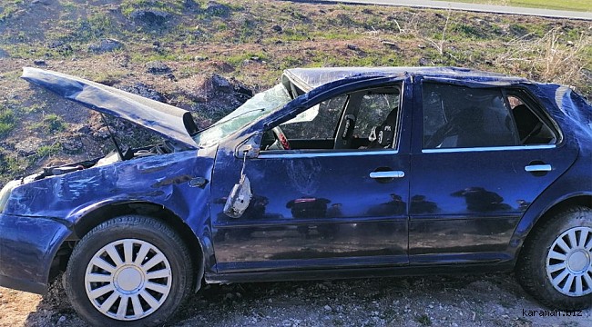 Aksaray'da kazada anne öldü, 2 kızı yaralandı