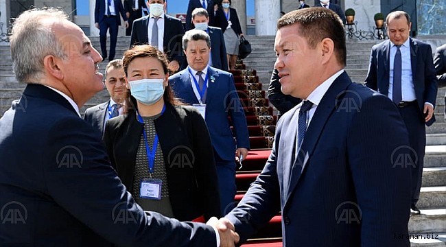 Kırgızistan Meclis Başkanı Vekilimiz Recep Şeker'e teşekkür etti