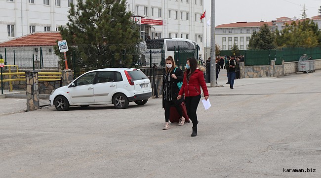 Virüslü yolcu taşıyan otobüs ve yolcuları Karaman'da karantinaya alındı