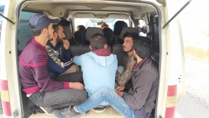 Konya'da 13 düzensiz göçmen yakalandı