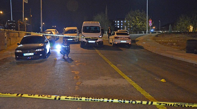 Mara yolunda akşamın sessizliğini silah sesleri bozdu: 1 yaralı