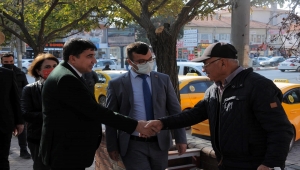 Milletvekili Metin İlhan, Kaman’da esnafı ziyaret etti
