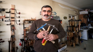 Usta ellerdeyken tarihe karışan aletler koleksiyon oldu
