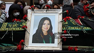 Eski nişanlısı tarafından öldürülen avukat Dilara Yıldız, son yolculuğuna uğurlandı